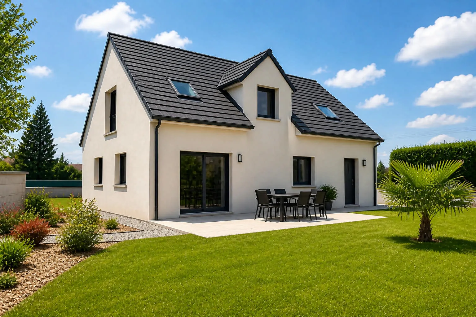 Belle maison familiale à Touffreville-la-Corbeline avec jardin et garage