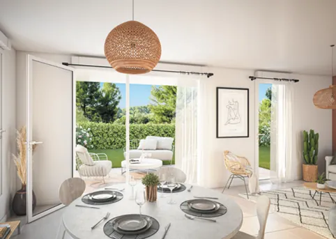 Appartement neuf T3 à Épinay-sur-Seine avec deux chambres, livraison 2028