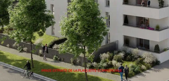 Studio neuf à Cebazat (63118) avec terrasse de 12,45 m² - Livraison 2028