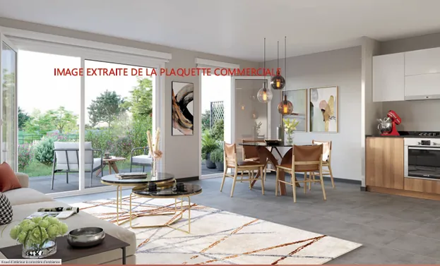 Appartement T4 neuf à Riom avec jardin, balcon et parking - Livraison 2028