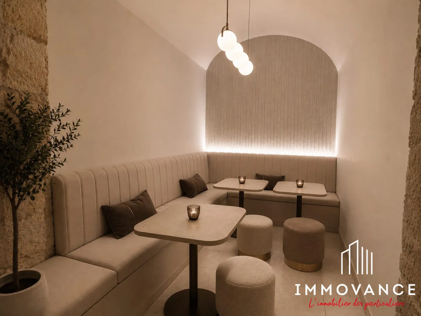 Fonds de commerce de bar à Montpellier dans l'Écusson avec terrasse