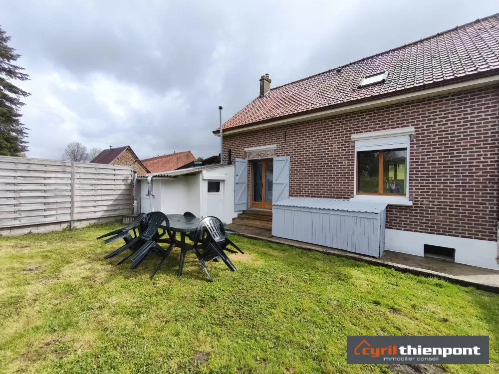 Charmante maison picarde de 100 m² avec jardin à Cahon, proximité Baie de Somme