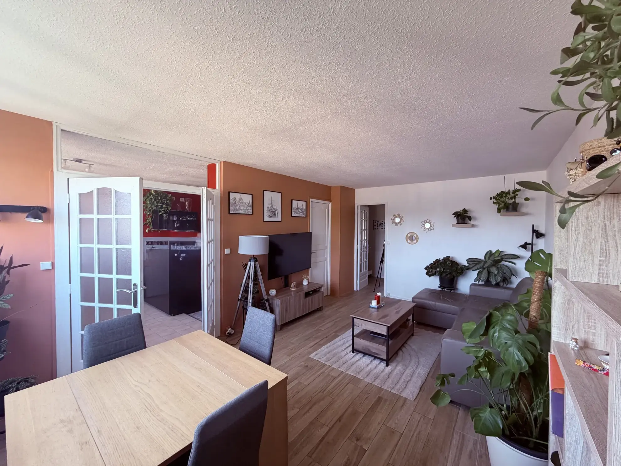 Appartement T4 avec vue panoramique à Lyon 9 — 3 chambres, cave et parking