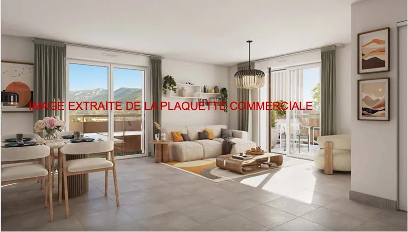 Appartement 3 pièces avec terrasse à Beaumont – Investissement neuf 2028