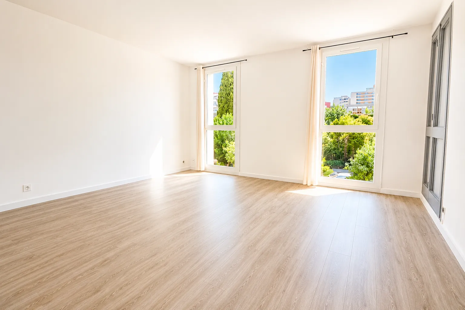 Appartement F3 de 66 m² avec loggia à Montpellier Mosson - Bon état