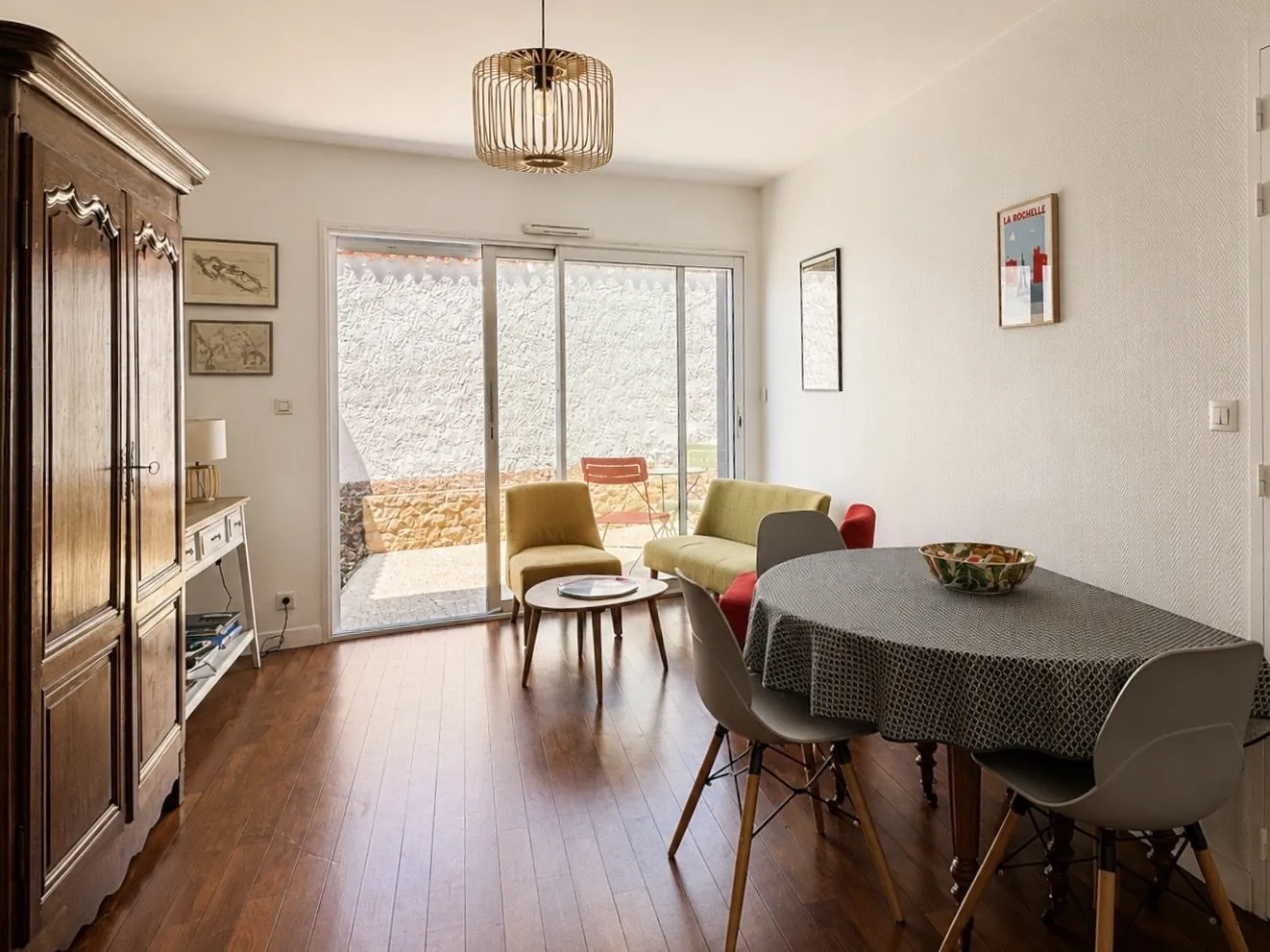 Appartement T2 avec terrasse, proche centre-ville de La Rochelle