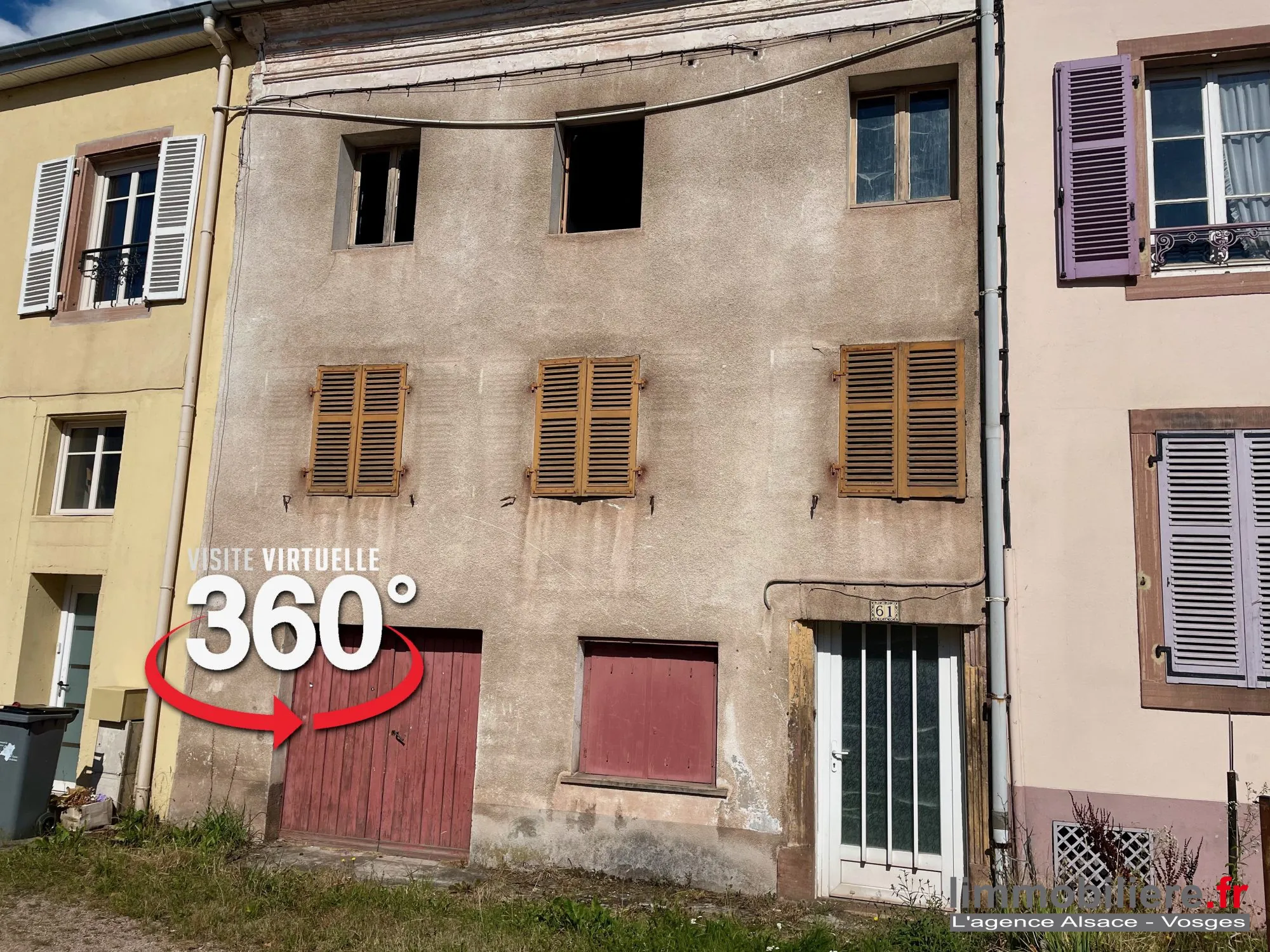 Maison à rénover à Provenchères-et-Colroy avec potentiel d'investissement