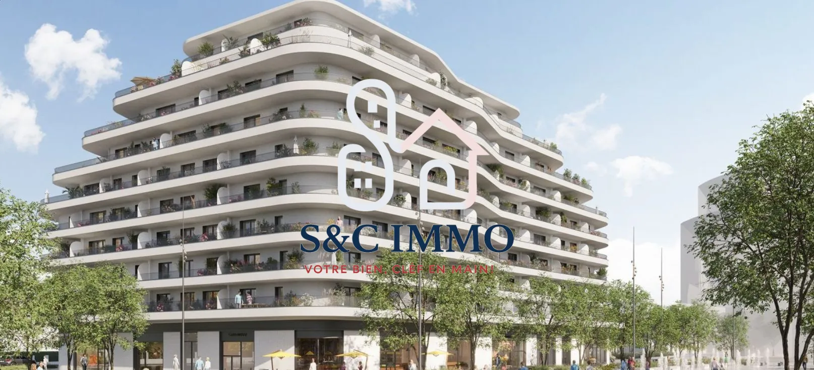 Vente appartement T1 neuf de 25,50 m² à L'Haÿ-les-Roses avec prestations modernes