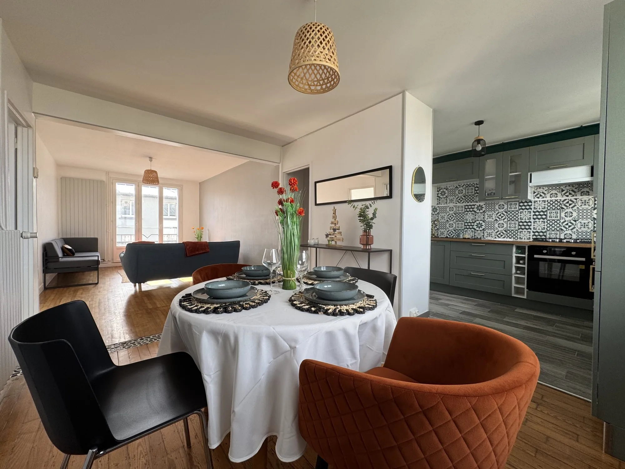 Appartement T3 lumineux de 67 m² à Brest proche place de Strasbourg
