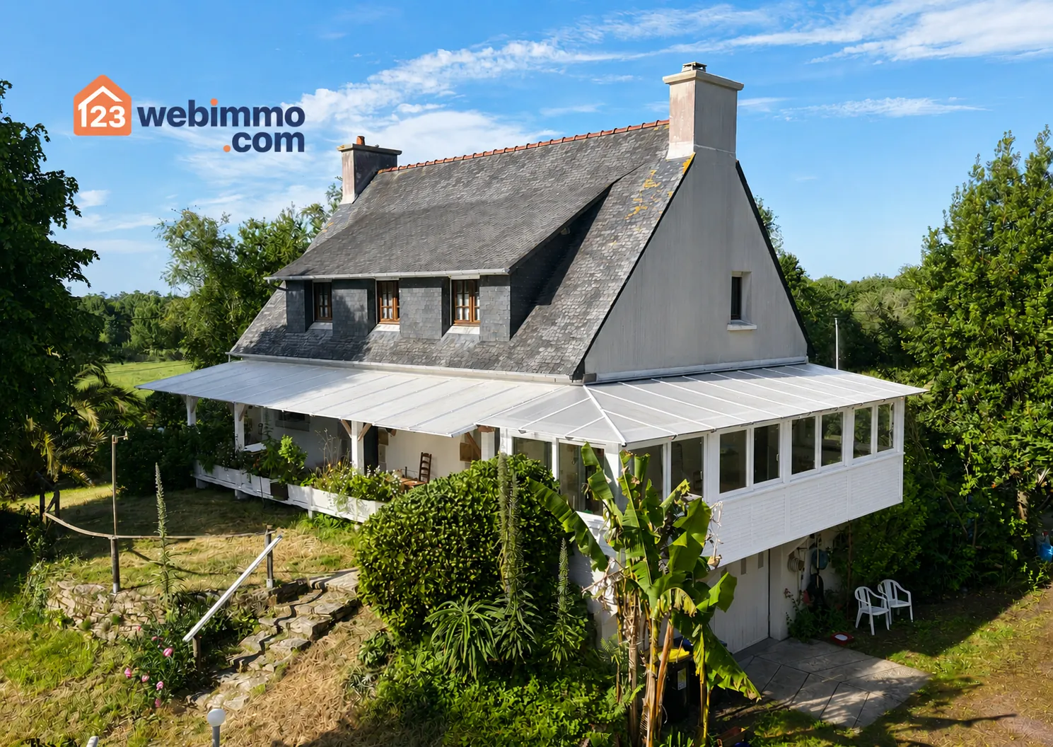 Belle maison de 157 m² avec grand jardin à Trédrez-Locquémeau