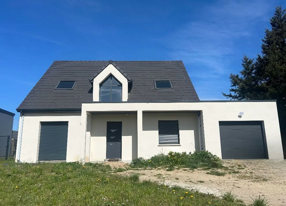 Maison moderne à Limésy avec jardin exposé plein sud