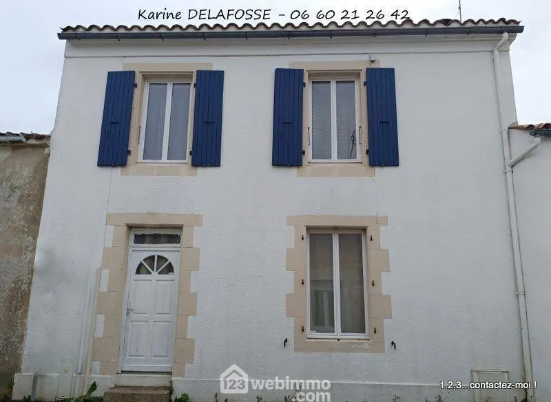 Belle maison en pierre avec dépendance et jardin clos à Luçon