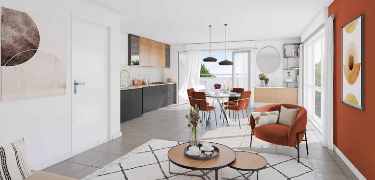 Appartement neuf 2 pièces au Blanc-Mesnil - Livraison 2028, Classe Énergie A