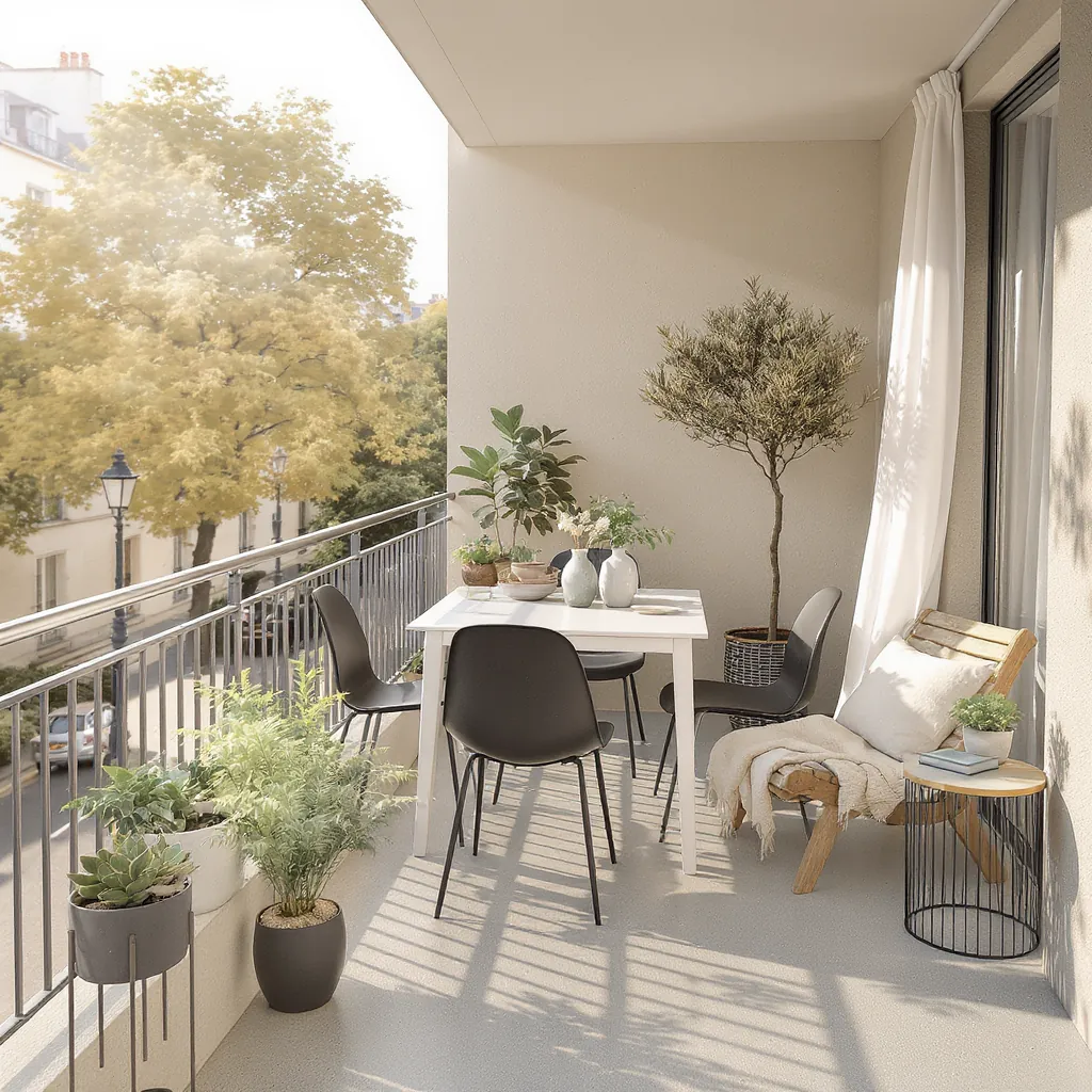 Bel appartement 2 pièces de 44 m² avec terrasse et stationnement à La Rochelle