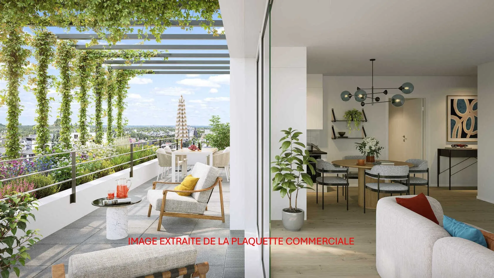 Appartement 2 pièces à Joué-les-Tours livraison 2026 - Terrasse et parking