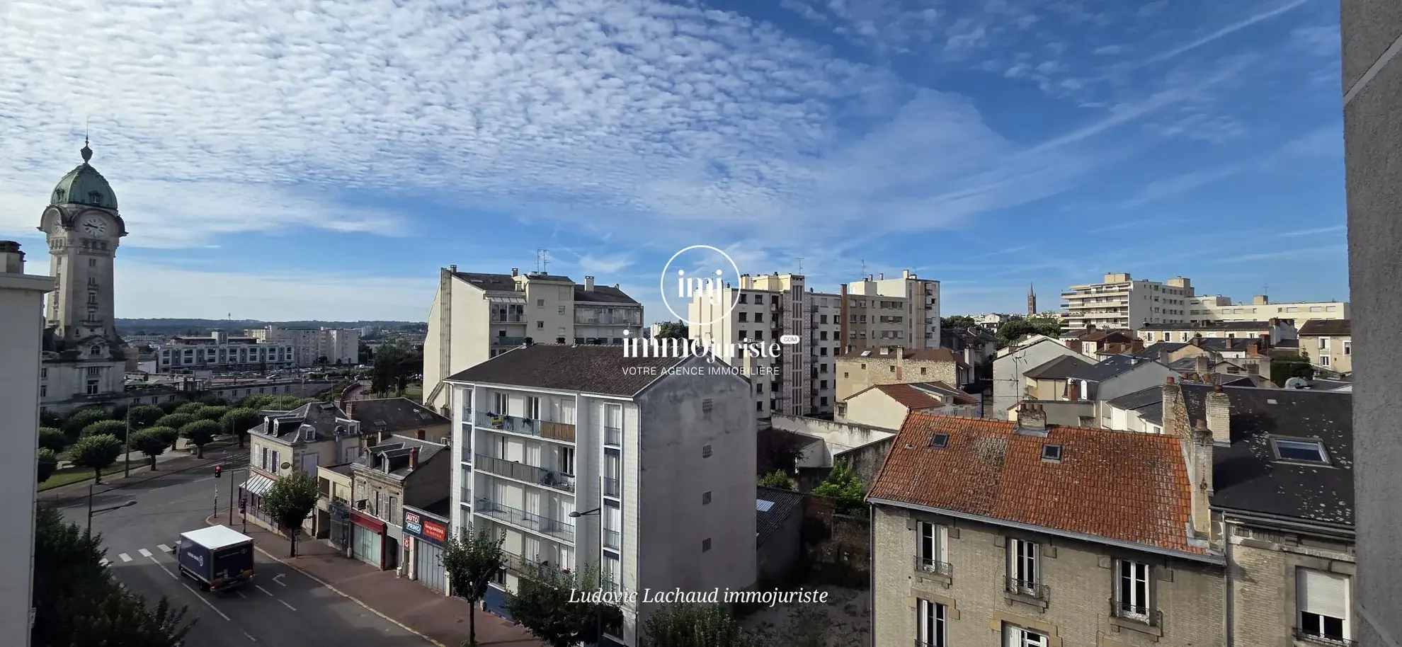 Appartement à vendre à Limoges avec vue sur la gare et parking inclus