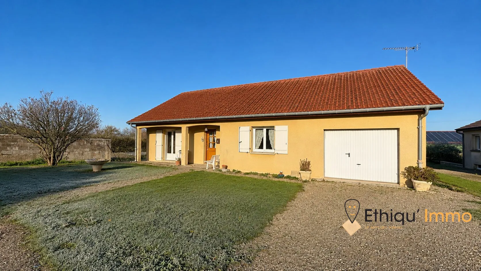 Maison de plain-pied 90 m² à 15 min de Chaumont avec jardin et garage