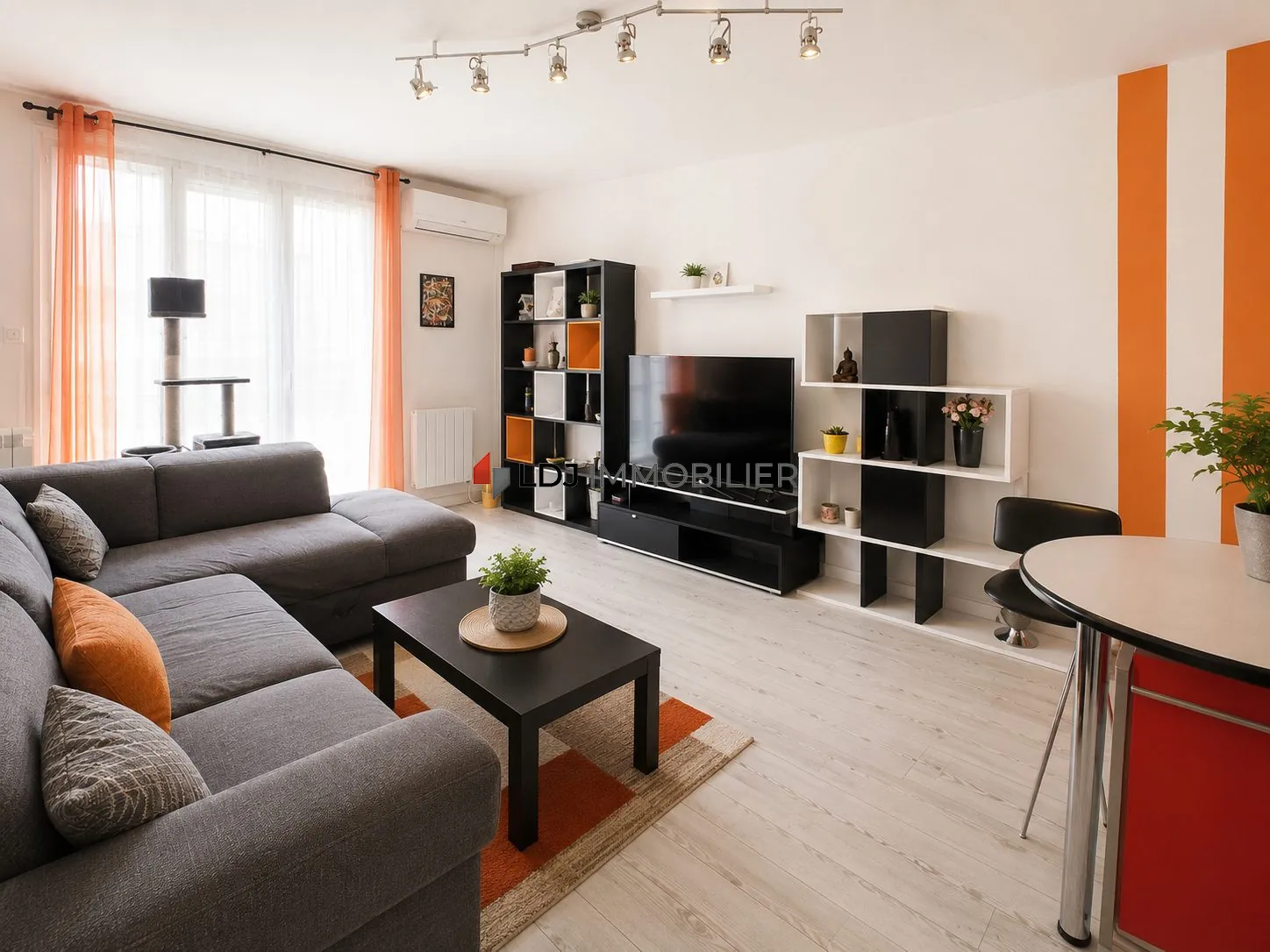 A vendre appartement T3 lumineux avec jardin partagé à Perpignan