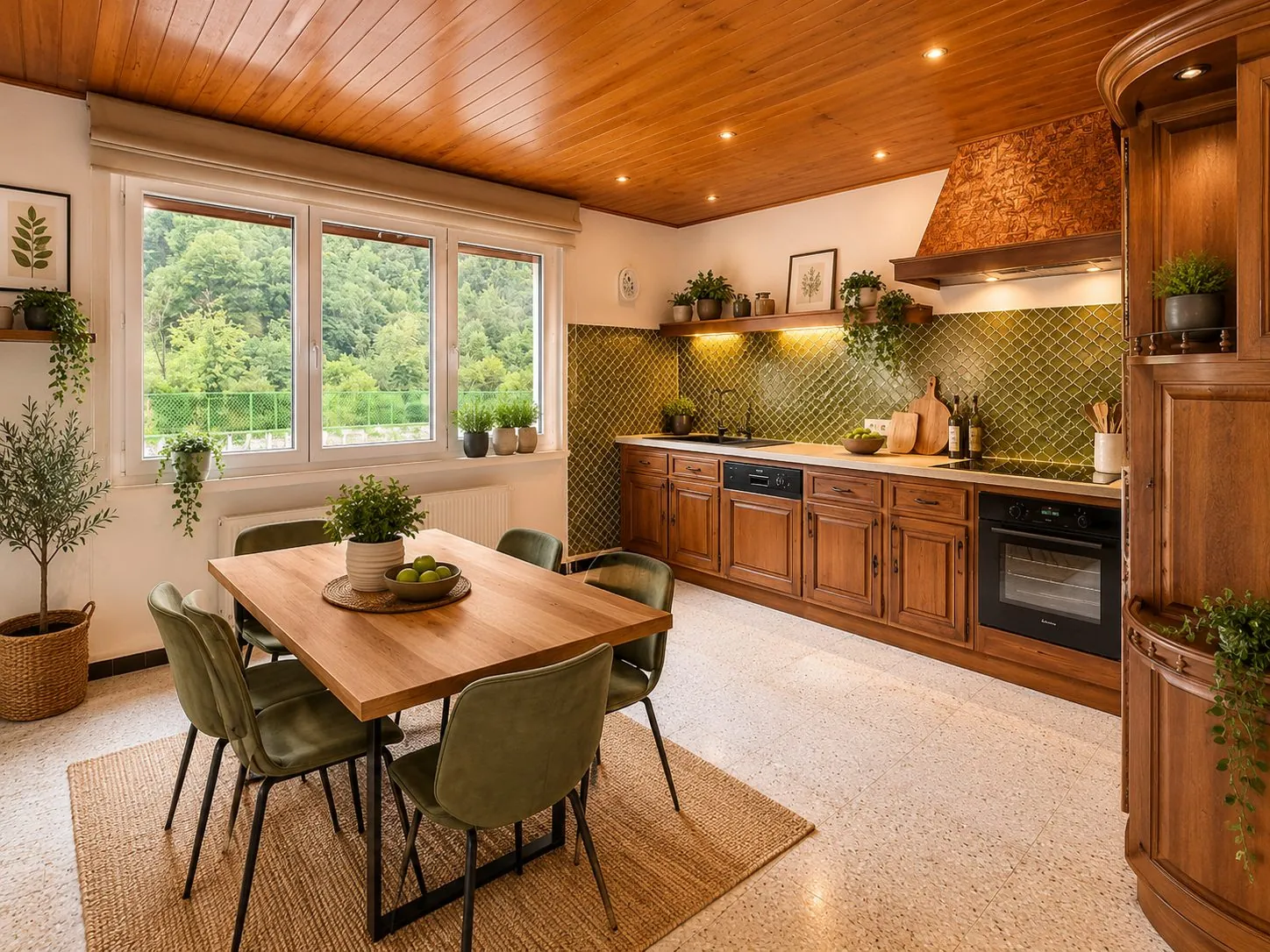 Appartement avec grand jardin, garage et potentiel à Autechaux-Roide