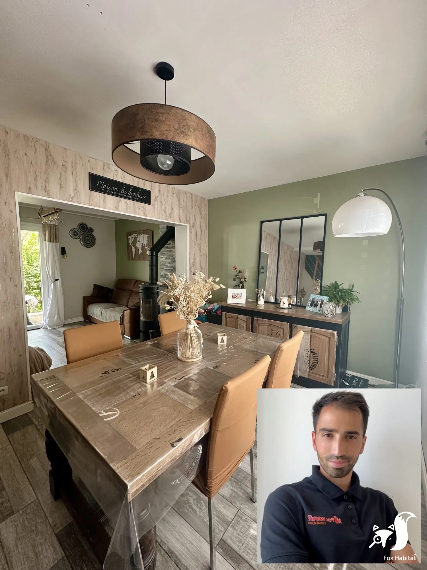 Maison semi-individuelle à Ligny-en-Cambrésis avec jardin et garage