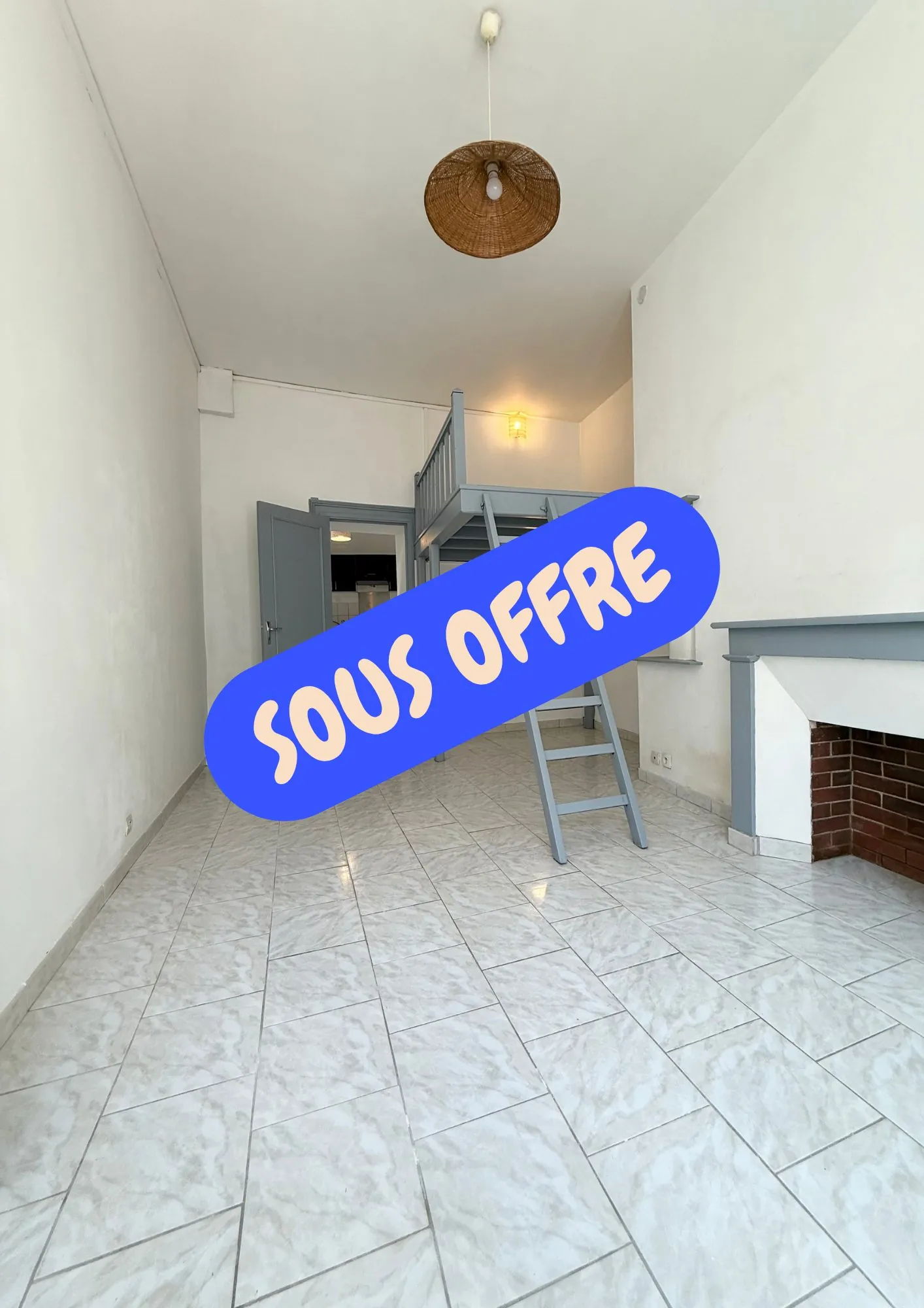 Appartement T2 à vendre à Tours Paul Bert avec faible charge et luminosité optimale