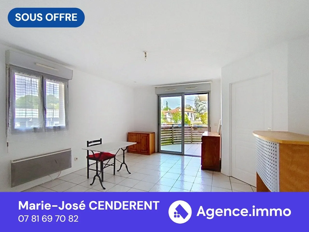 Studio à vendre à Salies-de-Béarn proche golf et thermes