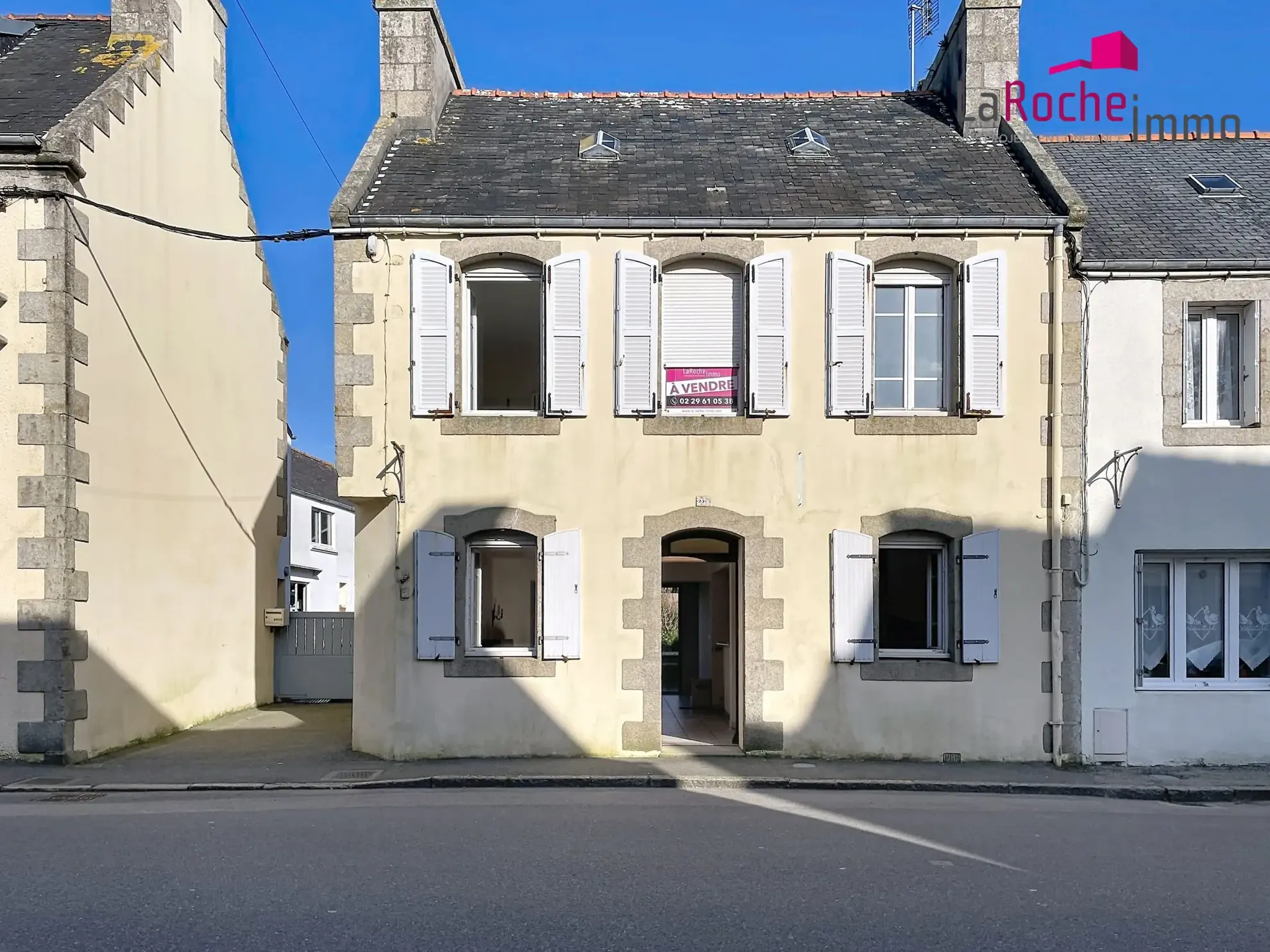 Maison ancienne rénovée à vendre à Pouescat - 3 pièces, jardin, potentiel locatif