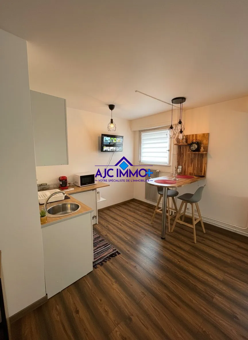Studio rénové de 31 m² à Strasbourg avec balcon – Opportunité d'investissement ou résidence principale