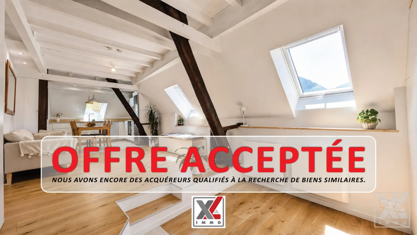 Appartement T4 duplex rénové au centre-ville de Briançon avec balcon
