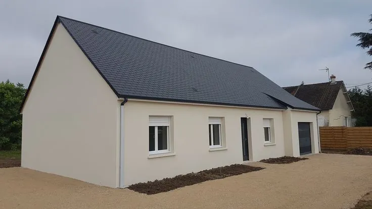 Maison neuve de plain-pied au Mesnil-Théribus - 101 m², garage, confort et économie