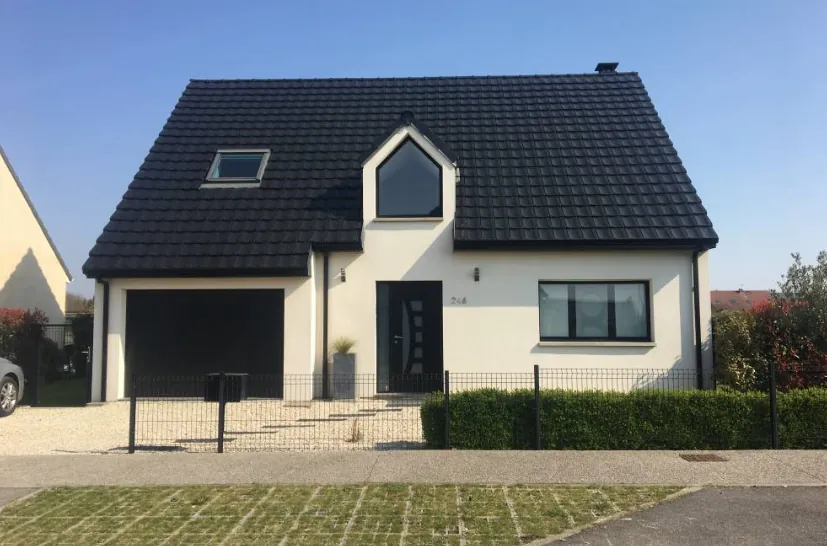 Maison neuve de 125 m² à Maisoncelle-Thuilerie avec 4 chambres et grande pièce de vie