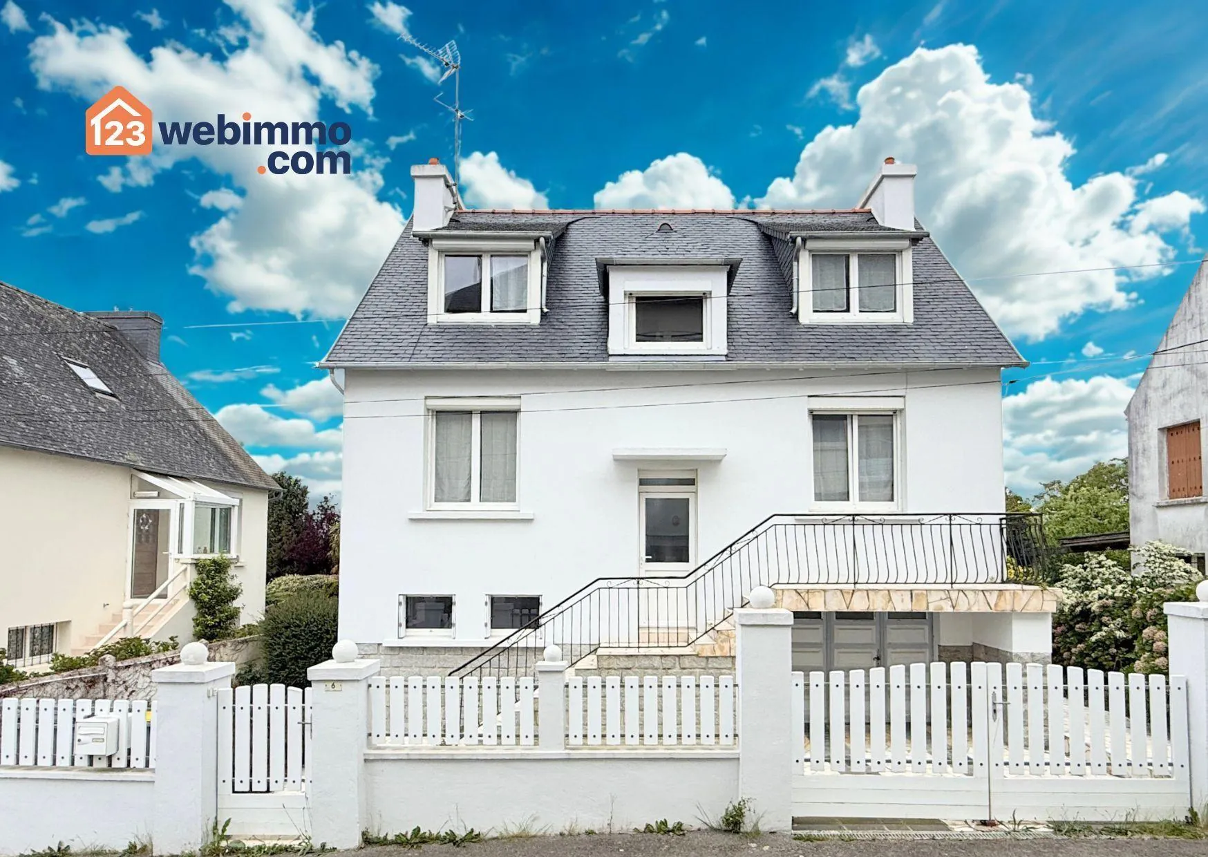 Achat maison de ville de 131 m² à Plestin-les-Grèves avec jardin et garage