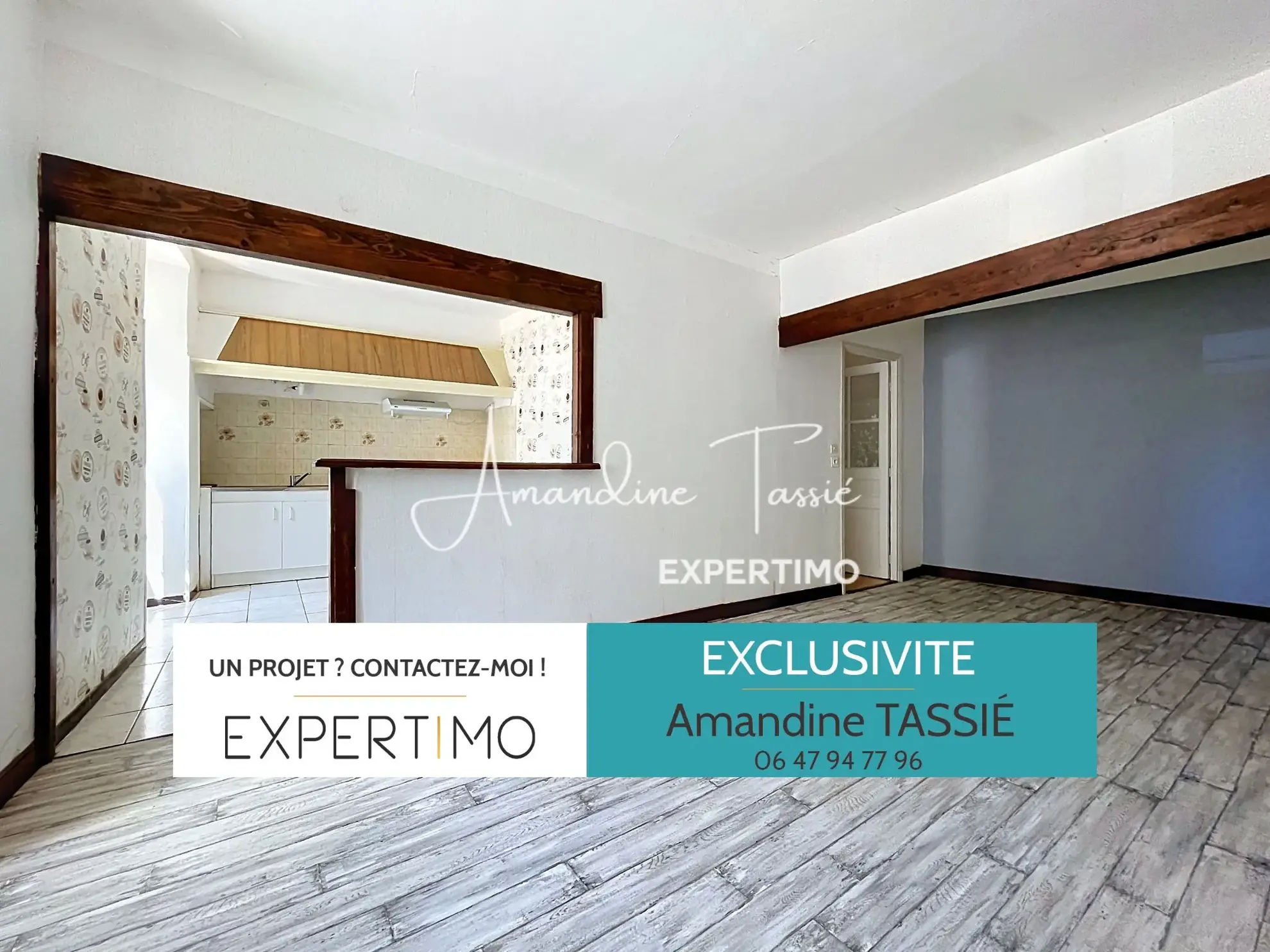 Appartement T2 de 46,82 m² en rez-de-chaussée à Millau