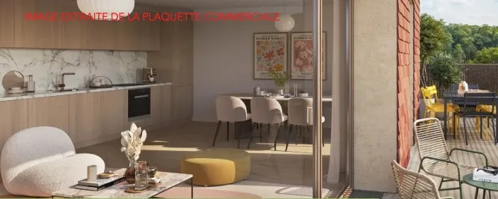 Appartement T3 neuf à Strasbourg avec balcon et parking – Livraison 2028