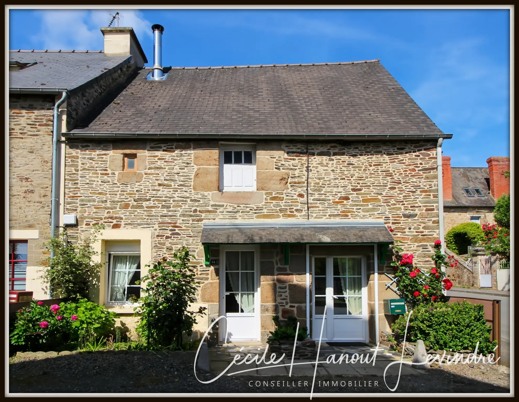 Maison de plain-pied à Pleine-Fougères avec potentiel d'extension