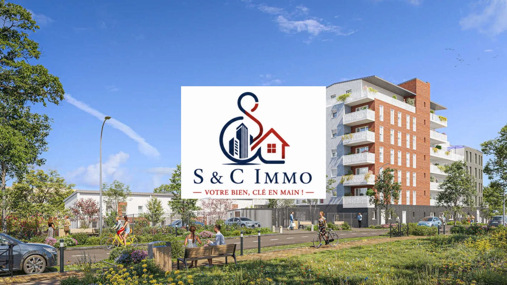 Appartement neuf avec balcon à vendre à Corbeil-Essonnes, 2 chambres, résidence haut de gamme