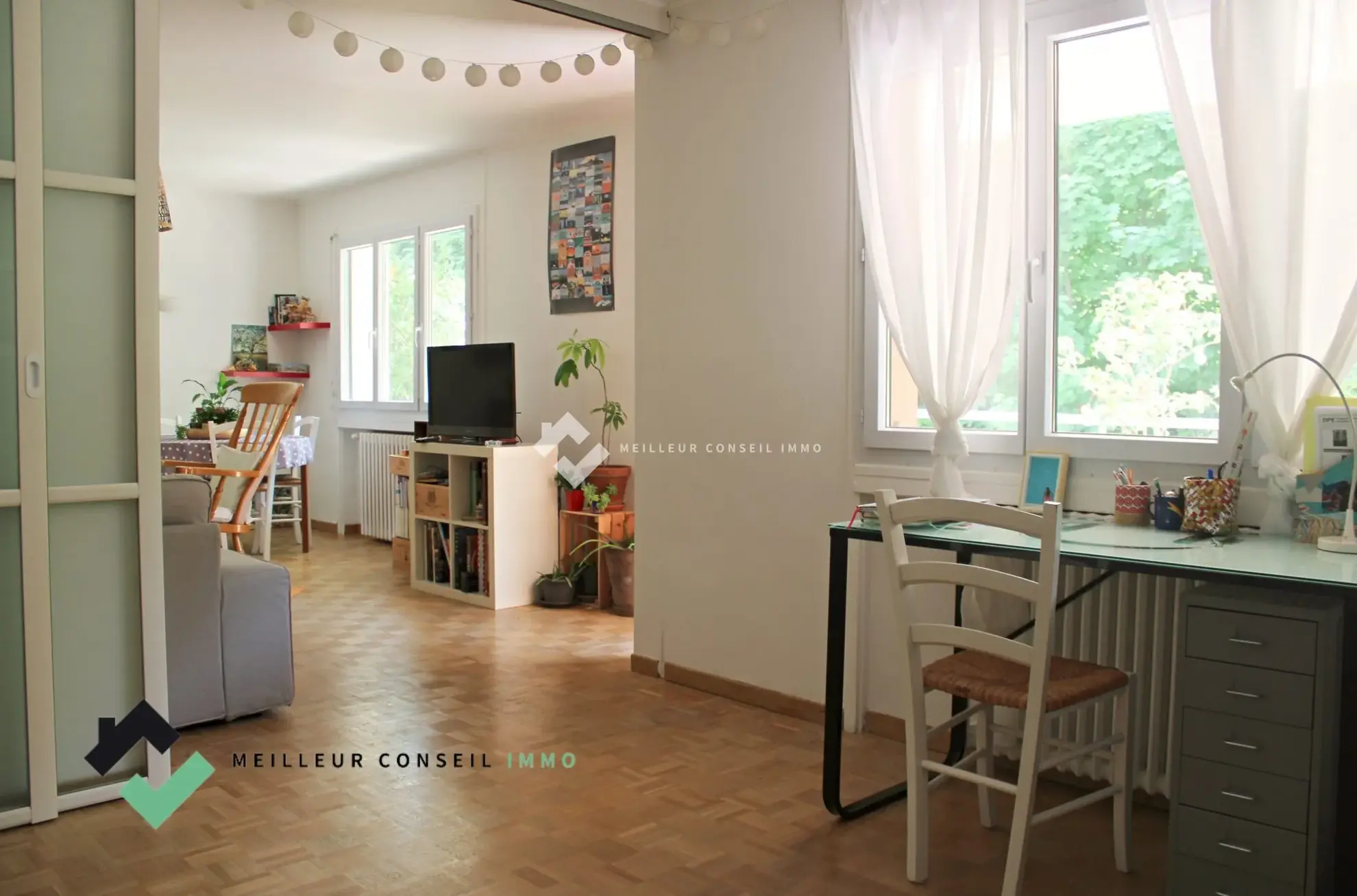 Appartement traversant de 100,16 m² avec grand balcon et garage à Digne-les-Bains