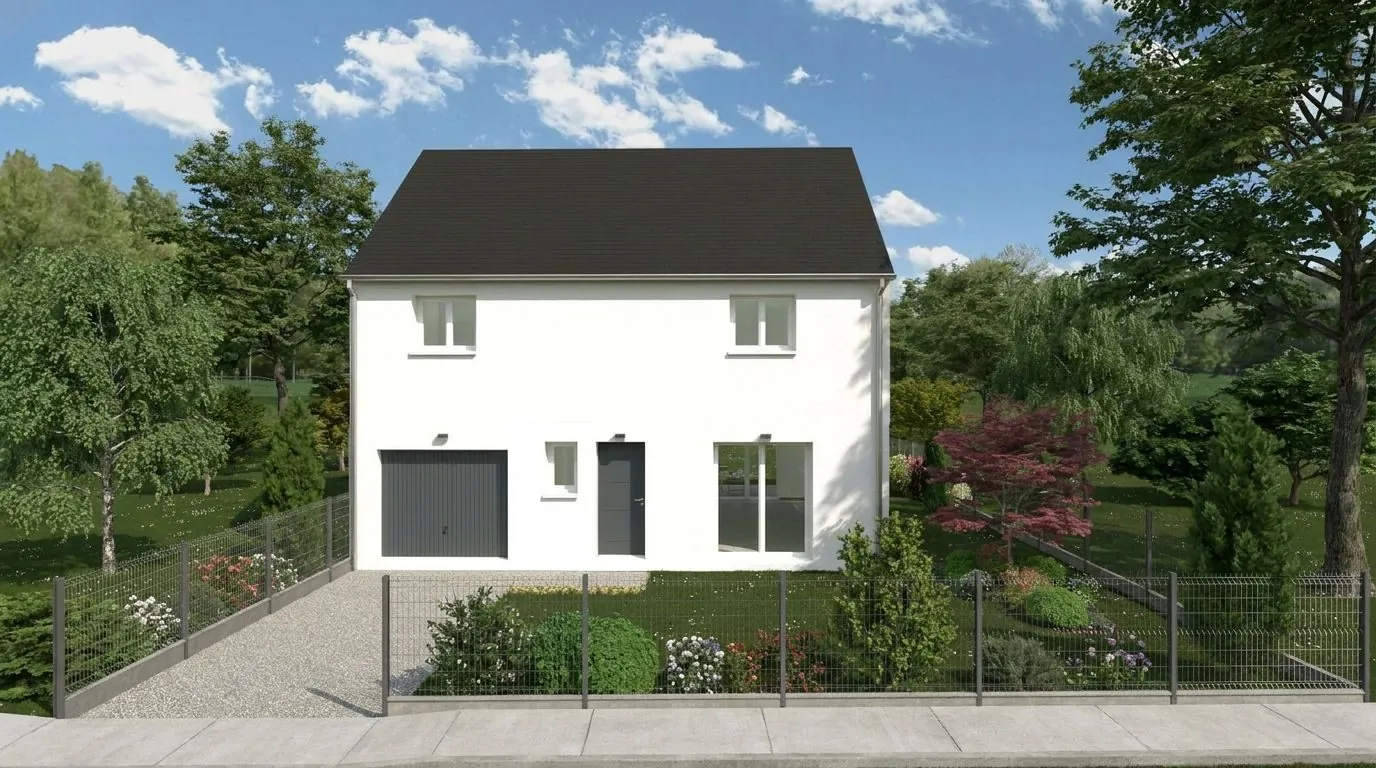 Terrain constructible de 830 m² à Montlouis-sur-Loire avec exposé sud