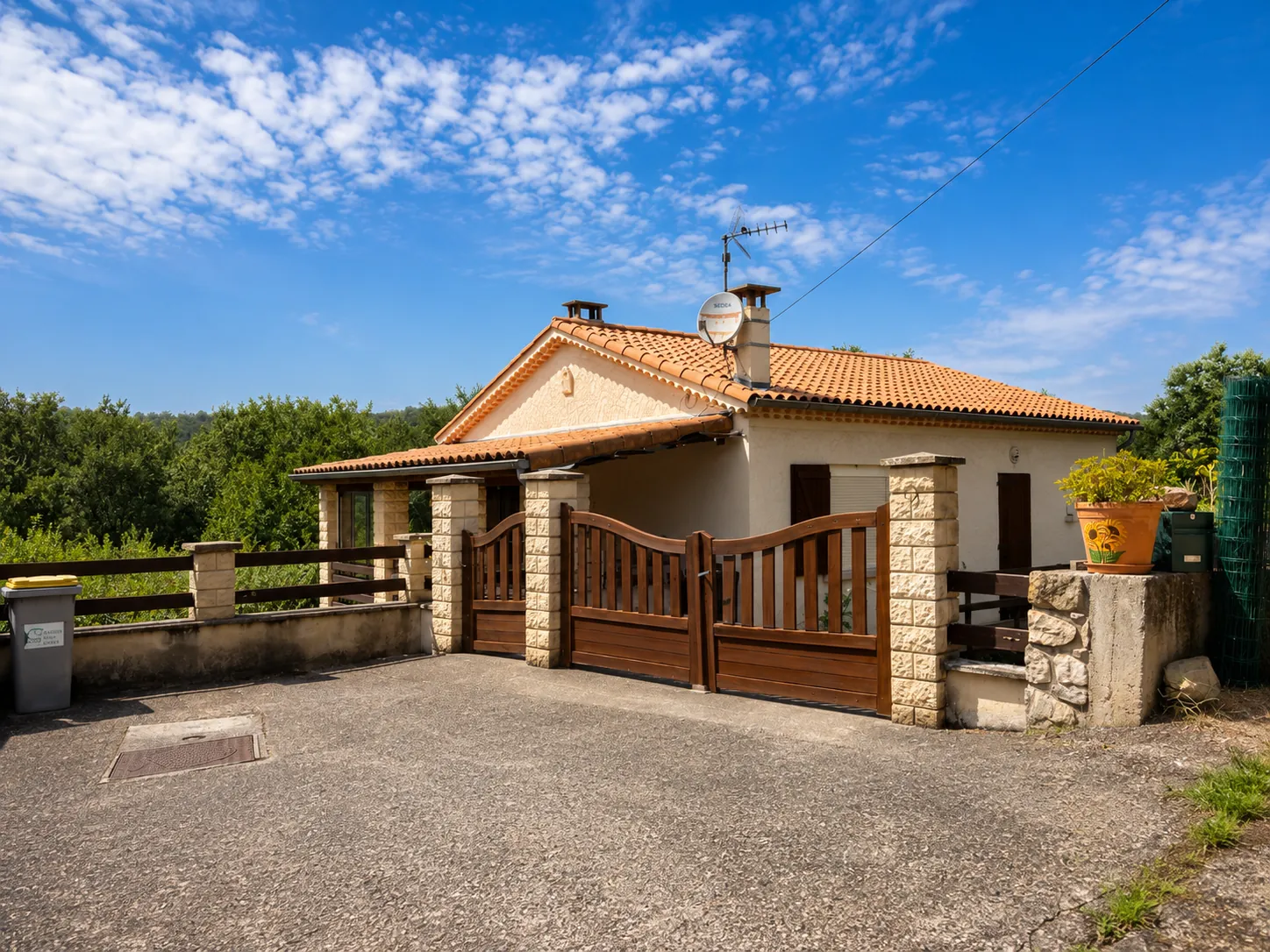 Maison individuelle de 95 m² avec terrain de 1200 m² près d'Aubenas