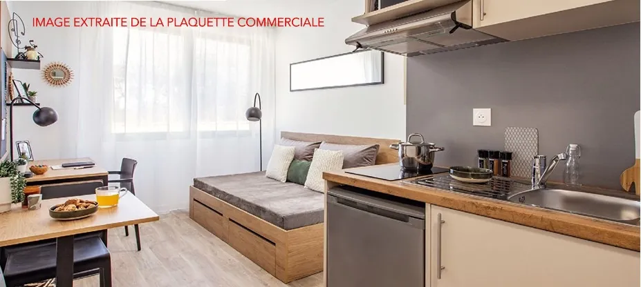 Studio neuf à Schiltigheim de 18,71 m² livré en 2027 - Meilleur rapport qualité/prix