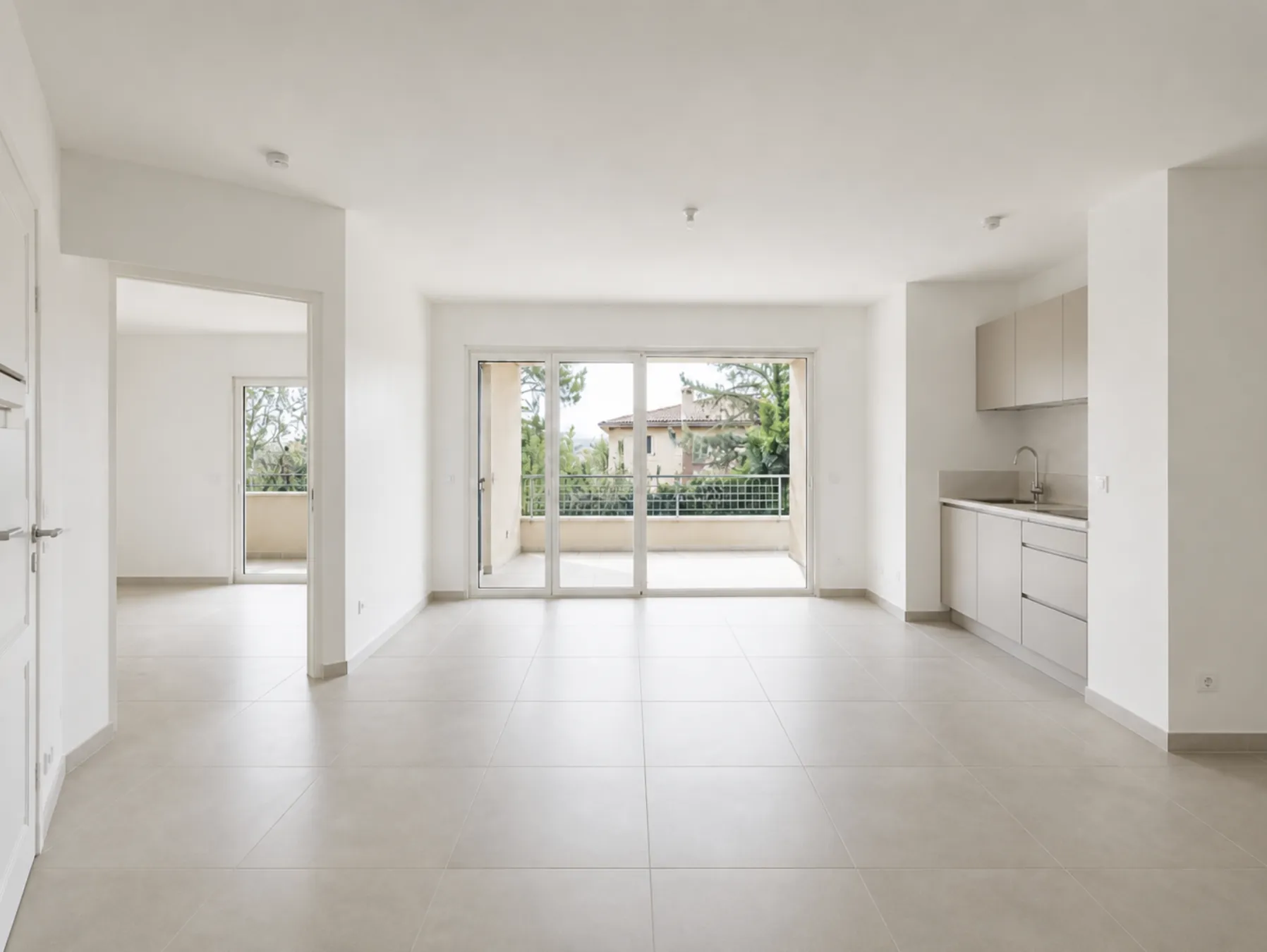 Vente appartement T2 à Sète - 6ème étage avec terrasse et parking