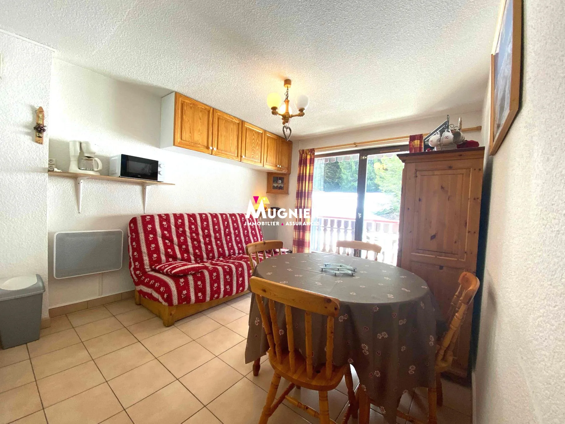 Appartement T2 à vendre à Praz de Lys en front de neige avec vue sur les pistes
