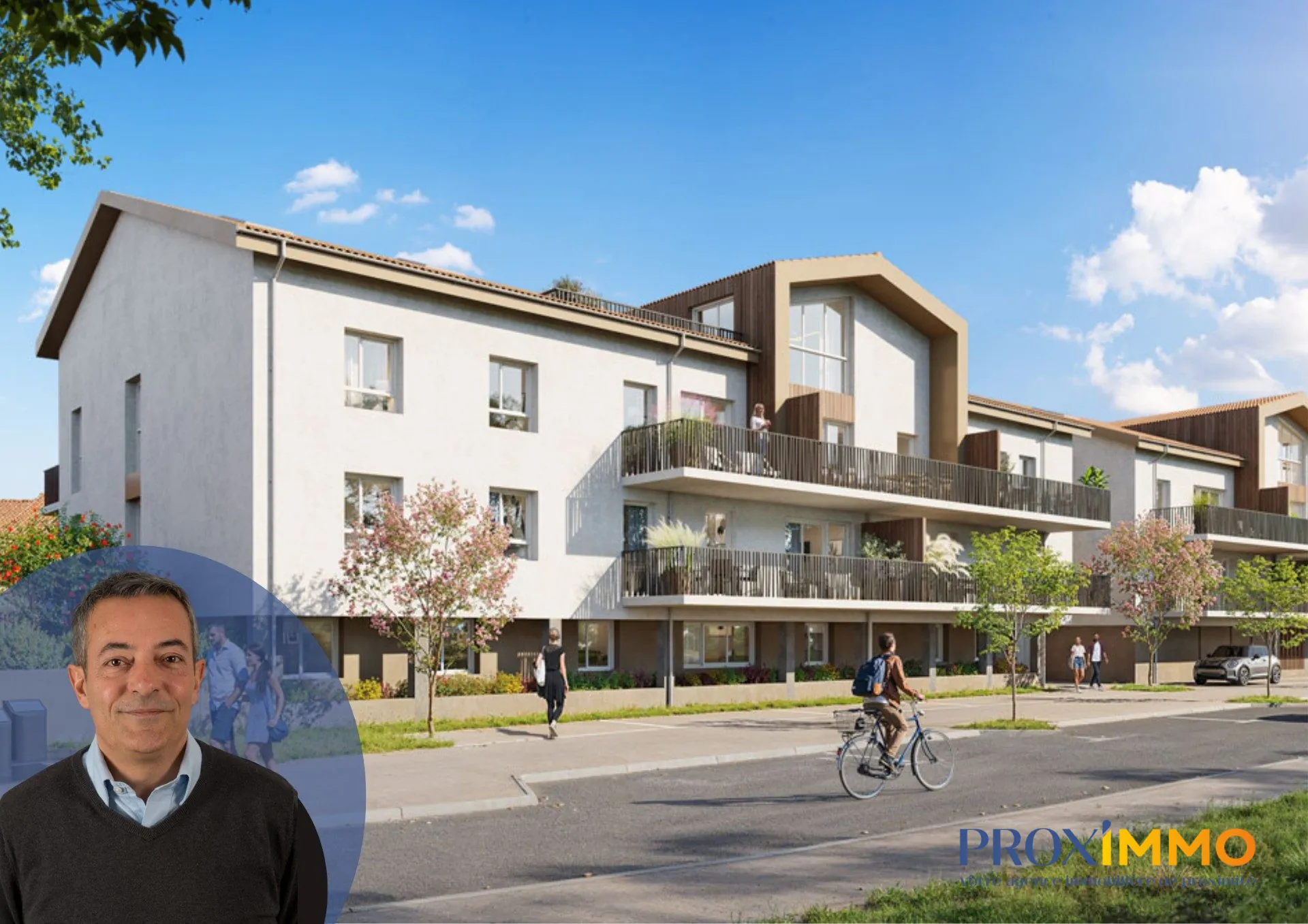 Programme immobilier neuf 'Le Spirit' à Saint-Étienne-de-Crossey – Appartements modernes avec parking