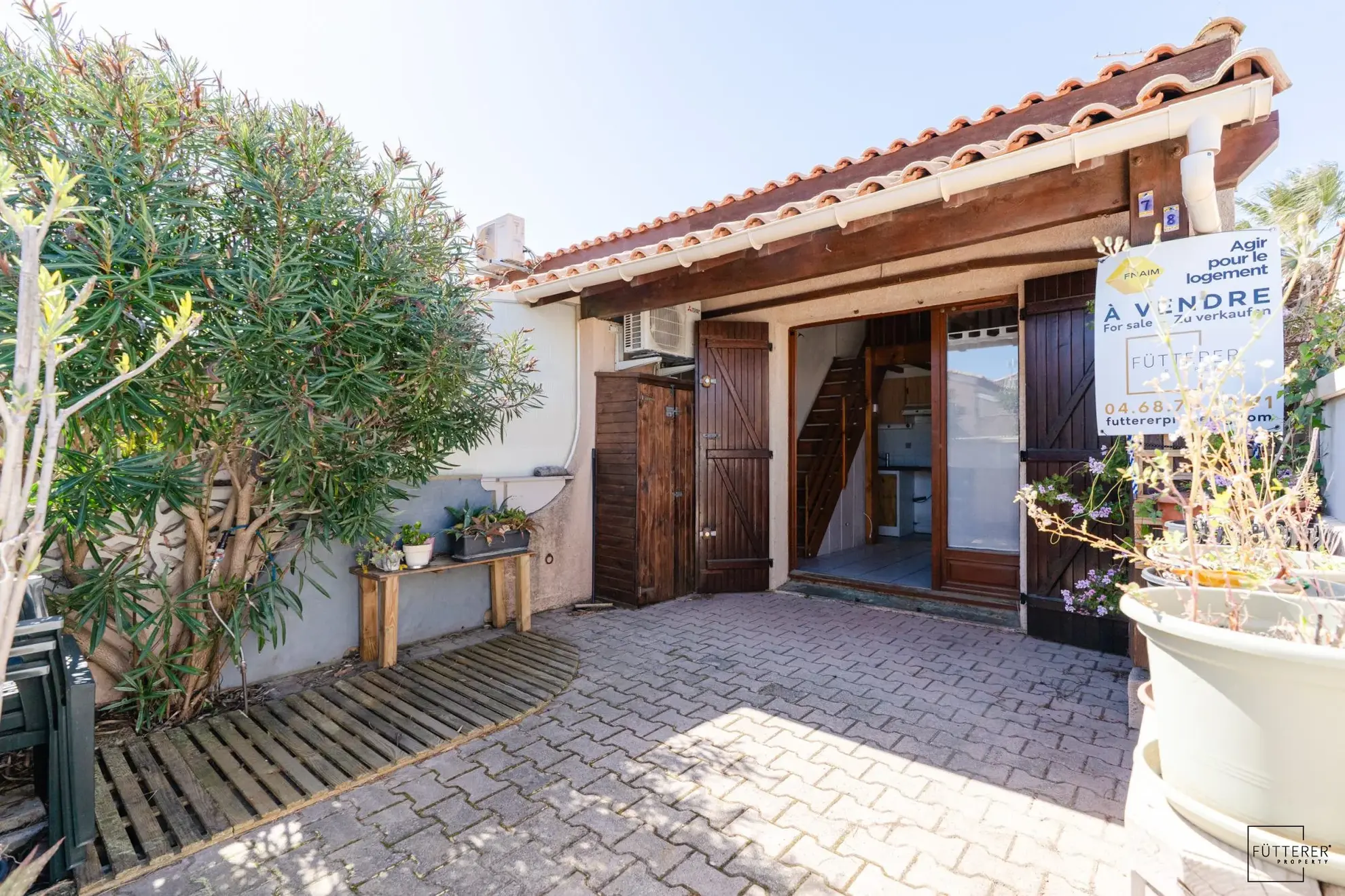 Pavillon 1 pièce avec mezzanine à Gruissan - Les Ayguades, exclusivité