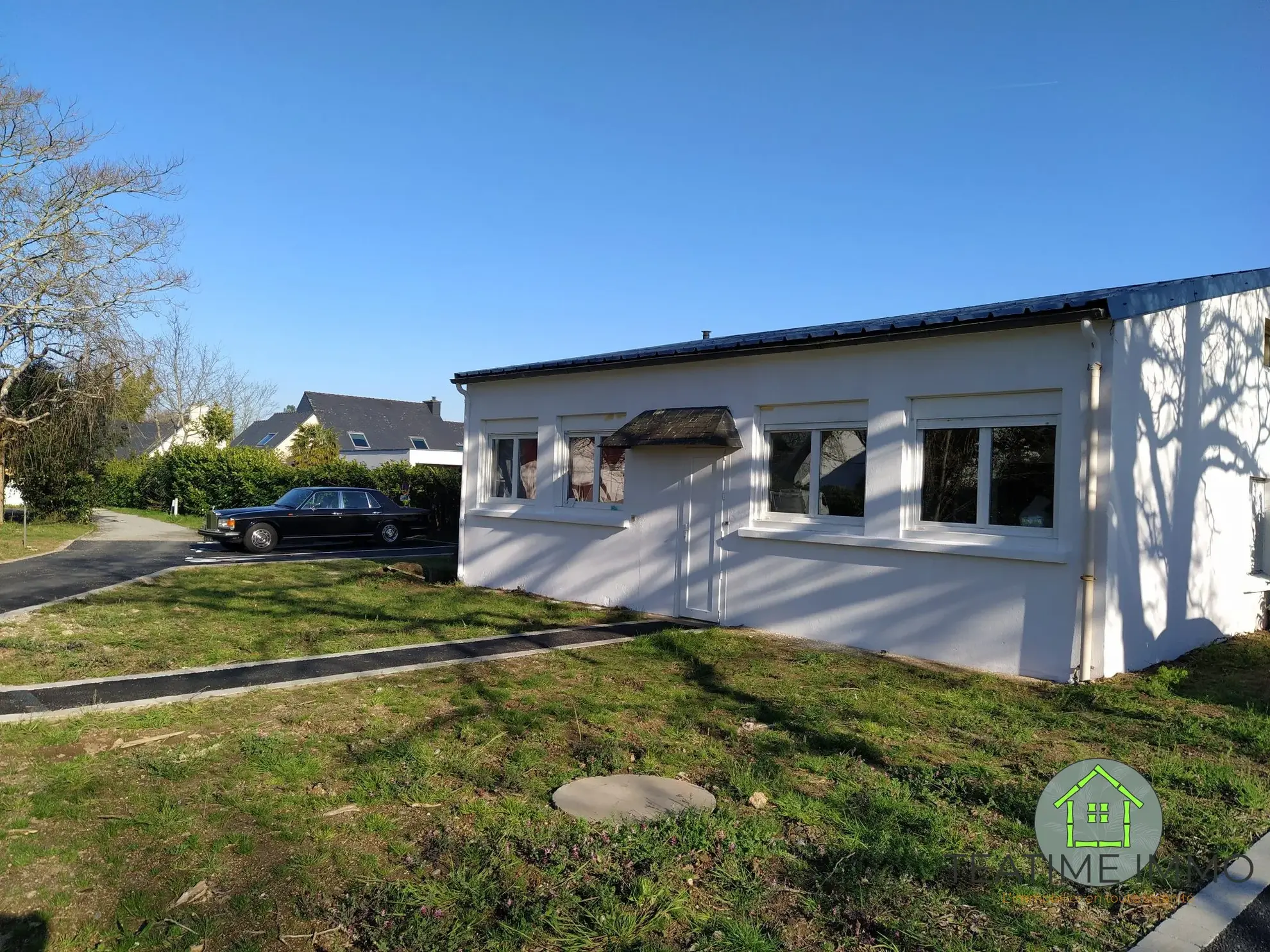 Maison mitoyenne à Fouesnant de 27 m² avec jardin et parking, idéal investissement ou résidence secondaire