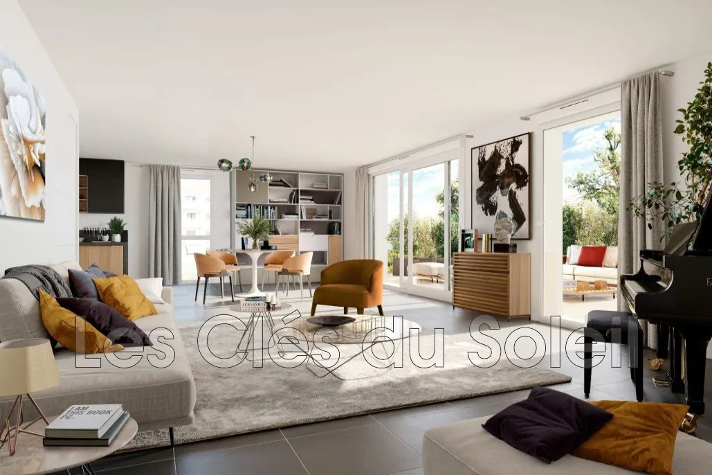 Appartement 2 pièces à Toulon avec terrasse, parking, livraison 2027