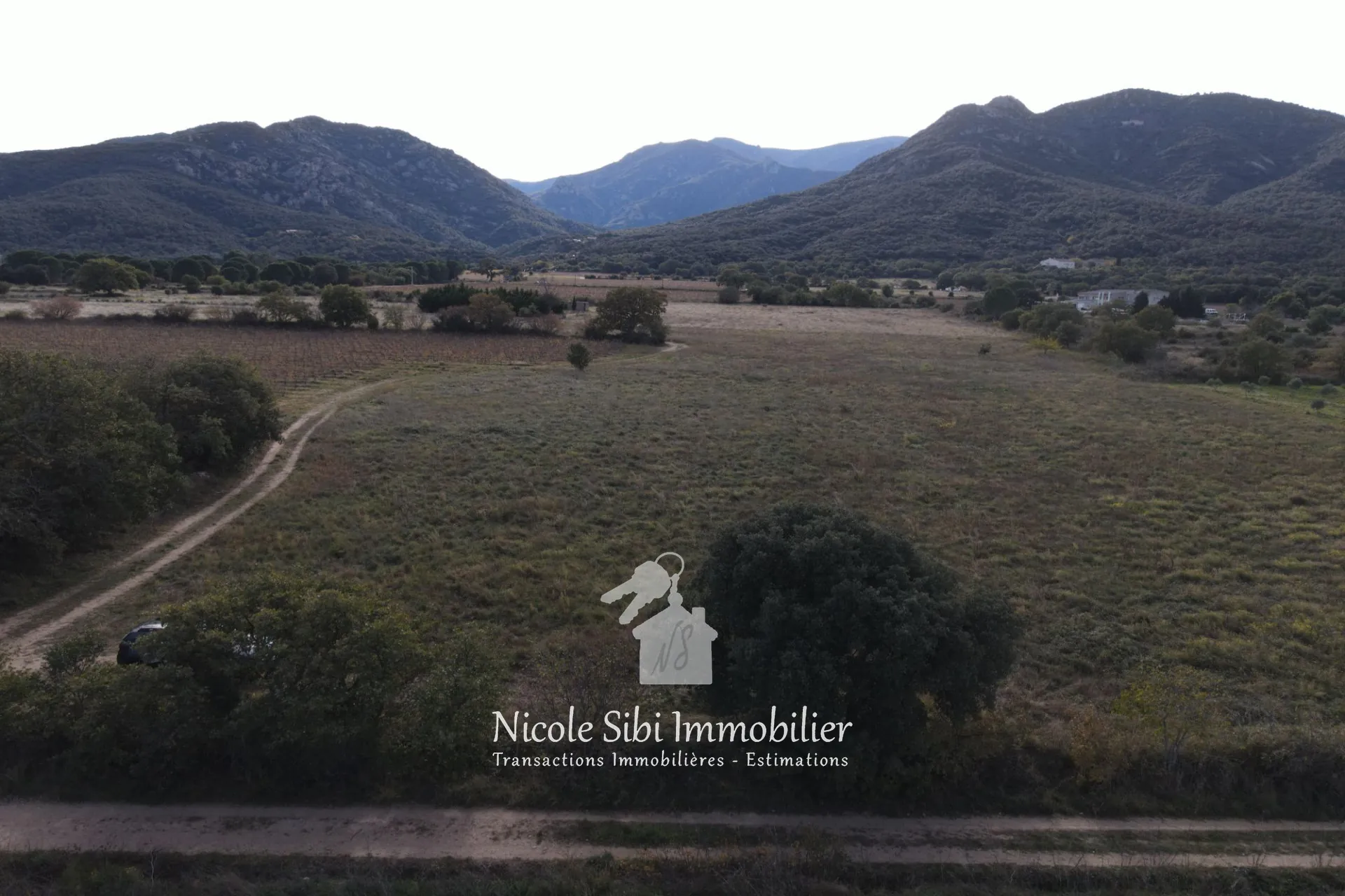 Terrain agricole de 7544 m² à Saint-André avec vue sur les Albères
