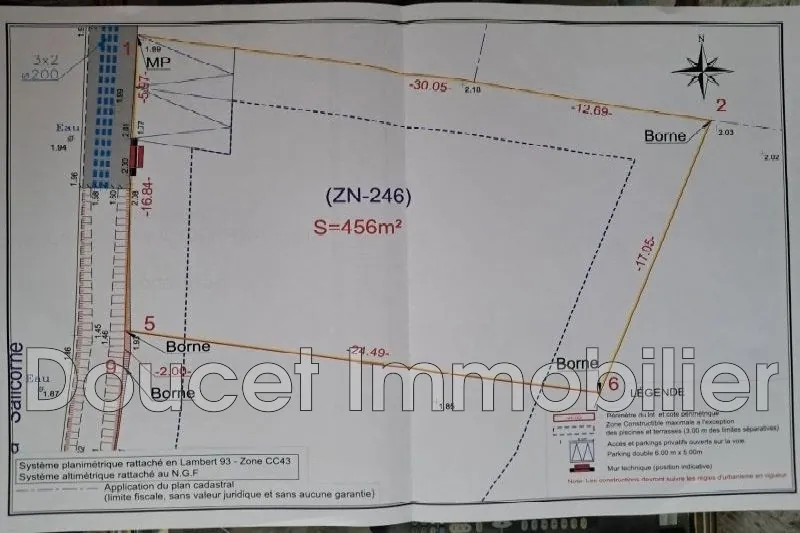 Terrain constructible à vendre à Sérignan - Résidentiel et calme