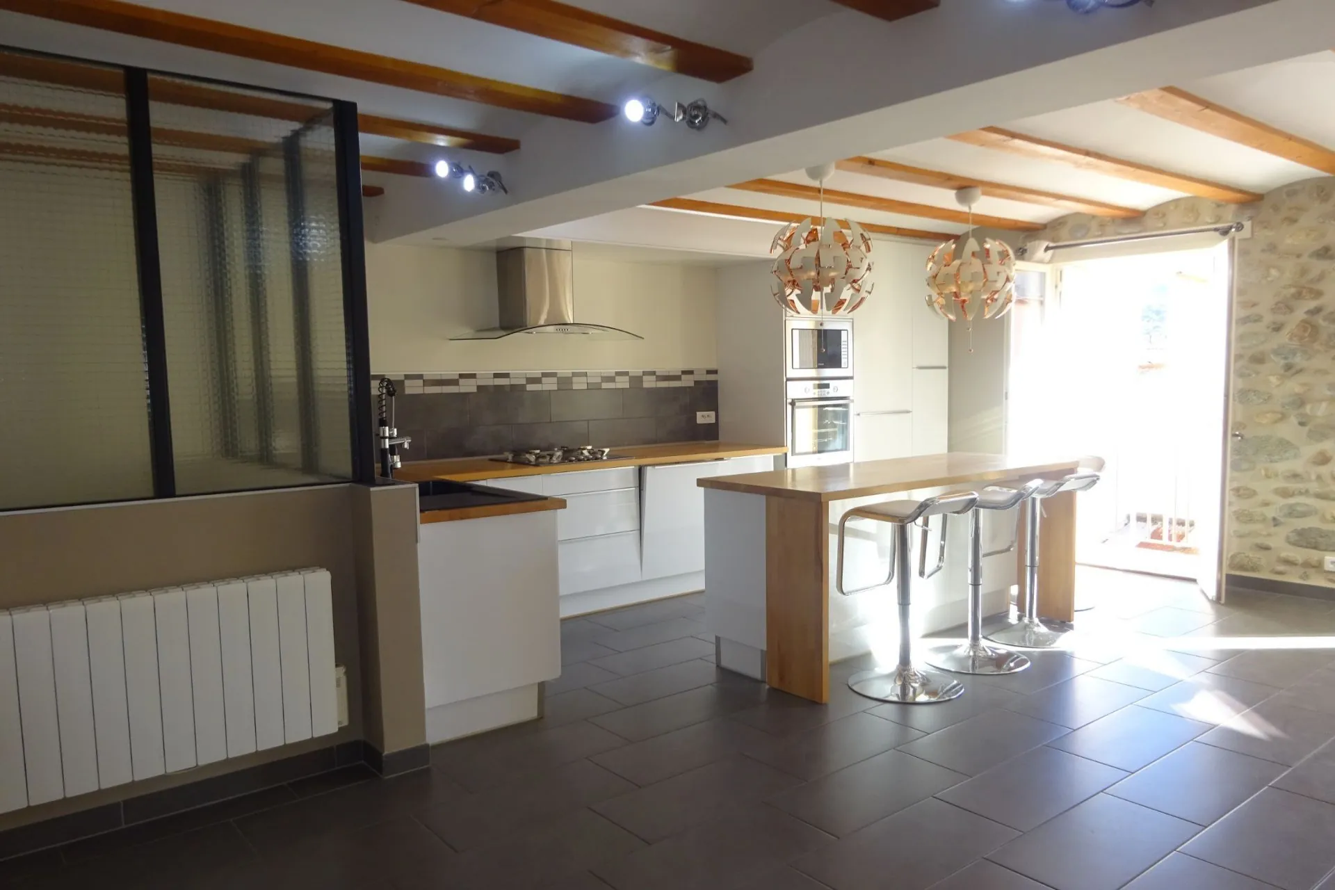 Appartement duplex lumineux avec 3 chambres au Boulou