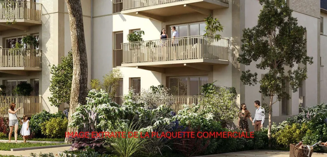 Appartement T3 neuf à vendre à Bléré, livraison 2027 – 65,64 m² avec parking